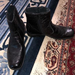 Alfani Rocked Leather Boots